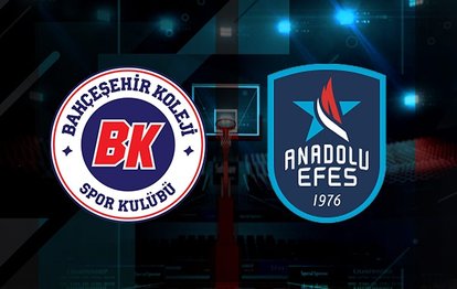 "Bahçeşehir Koleji ve Anadolu Efes Ziraat Türkiye Kupası Çeyrek Finalinde Canlı Yayında!"