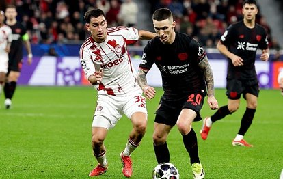 "Bayer Leverkusen, Olympiakos'u Mağlup Ederek Şampiyonlar Ligi'nde Son 16'ya Isınır"