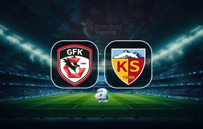 CANLI | Gaziantep FK-Kayserispor maçı saat kaçta, hangi kanalda?