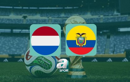 CANLI | Hollanda Ekvador maçı saat kaçta, hangi kanalda?